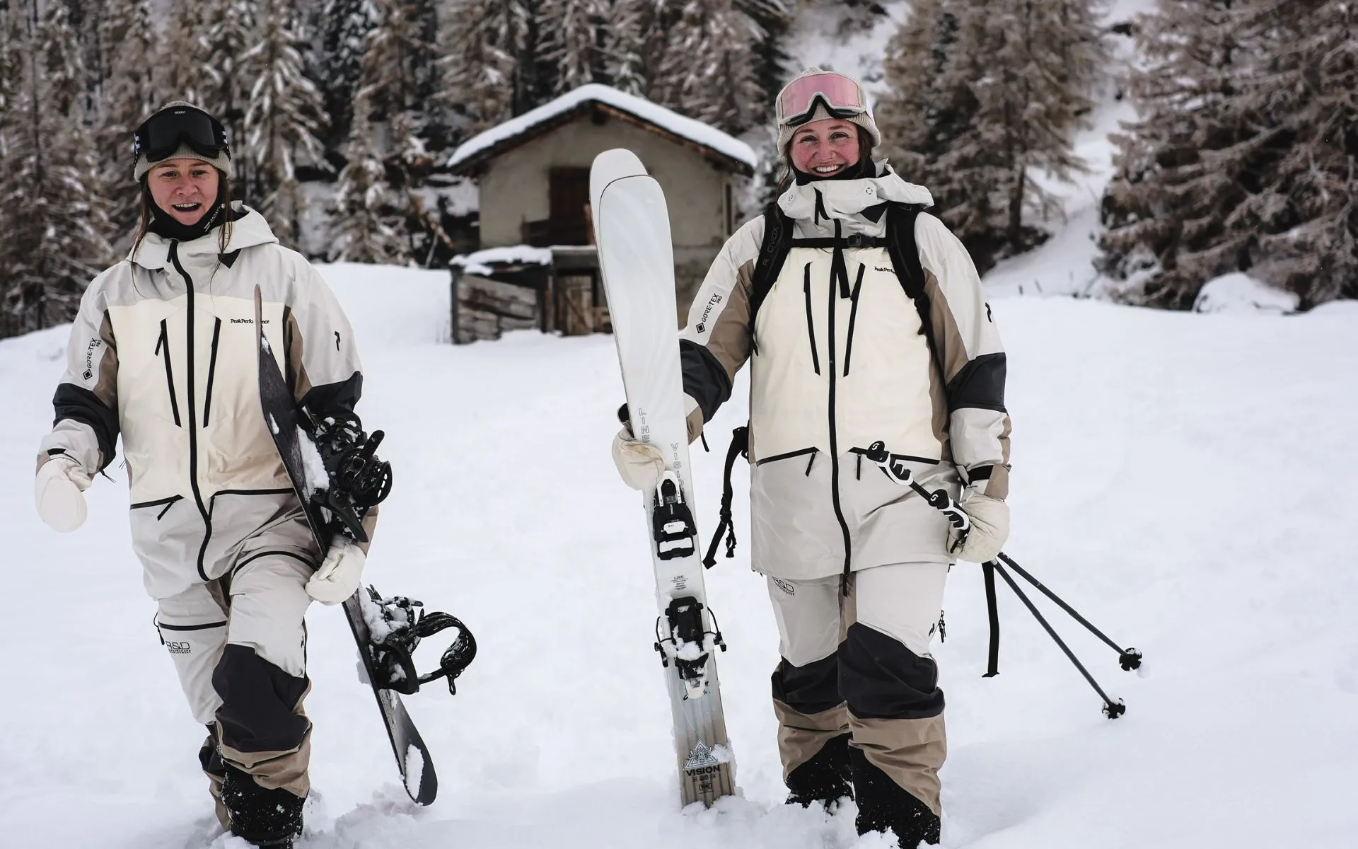 GRL PWdR women's ski and snowboard camp in Zermatt